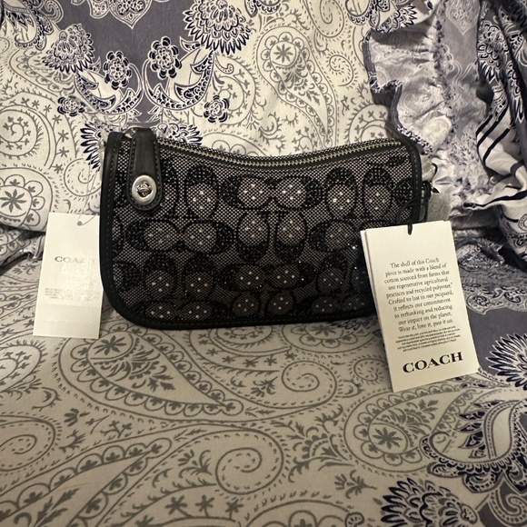 Coach Black Crystal Swinger - Picture 3 of 3